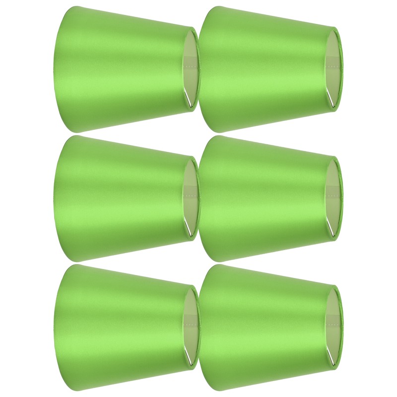 6PCS E14 Lamp Shade Fabric Lampshade Table Lamp Ceiling Lamp