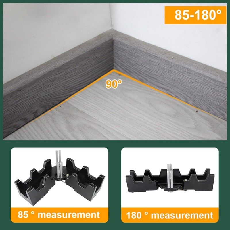 2-in-1 Mitre Measuring Angle Cutting Tool Measuring Sawing Mitre Kit