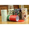 GracesDawn Set of 8 Home Kitchen Storage Containers Colorful Tins