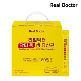 formulaReal Doctor Real Doctor Doctor Pick Live Lactobacillus 180 packets Postbiotics 1 box (6 month supply) / 리얼닥터 닥터 픽 생유산균 180포  포스트바이오틱스 1박스 (6개월분)