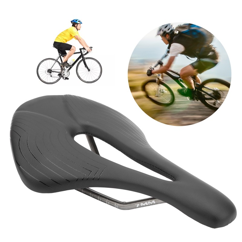 GUB Ultra Light Microfiber Leather Hollow Saddle for Outdoor Road
