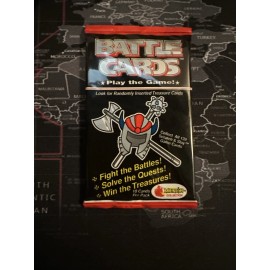 Battle Cards: Scratch & Slay TCG Factory Sealed Pack Merlin 1993