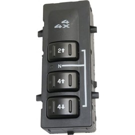 Transfer Case Switch for GMC Sierra 1500 HD 2003 04 05 2006 | 12 Male Terminals Replacement for 19259312