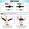 TOMUST Arch Support Bands (Pair) for Plantar Fasciitis Relief –
