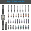 AMIR 42 in 1 Ratchet Screwdriver Kit with 40 PCS