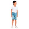 NAME IT Men's Shorts, Light blue (light blue denim)