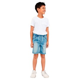 NAME IT Men's Shorts, Light blue (light blue denim)