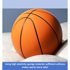 bikurpia Indoor Basketball with Vacuum Compression Packaging, Realistic Tactile Sensation