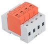 4P Surge Protective Device DIN Rail Mounting Arrester Protector with