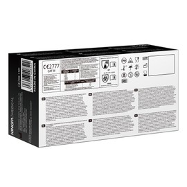 Hairlich® Nitrile Gloves, Disposable Gloves, Powder-Free Gloves, Multipurpose, Nitrile Gloves, Latex-Free, Examination Gloves (M)