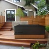Waterproof Hot Tub Cover, 600D Heavy Duty Polyester Outdoor SPA