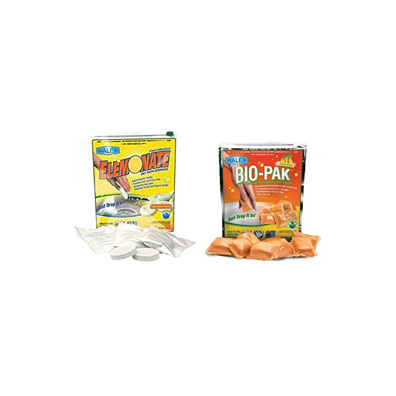 Walex COMBO Pack Bio-Pak "Tropical Breeze" RV Boat Holding Tank