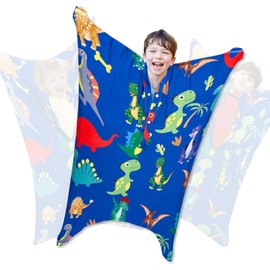 Dinosaur Sensory Body Sock for Autistic, Sensory Socks for Kids, Sensory Items for Lmprove Sensory Processing Disorder, Special Needs Body Socks for Kids with Sensory Issues Gifts (Large)