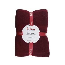 belem Bath Towels for Home, 100% Cotton, Luxury Hotel Plush & Highly Absorbent Towels for Bathroom, Spa, Hotel & Everyday use - Pack of 4-27x50