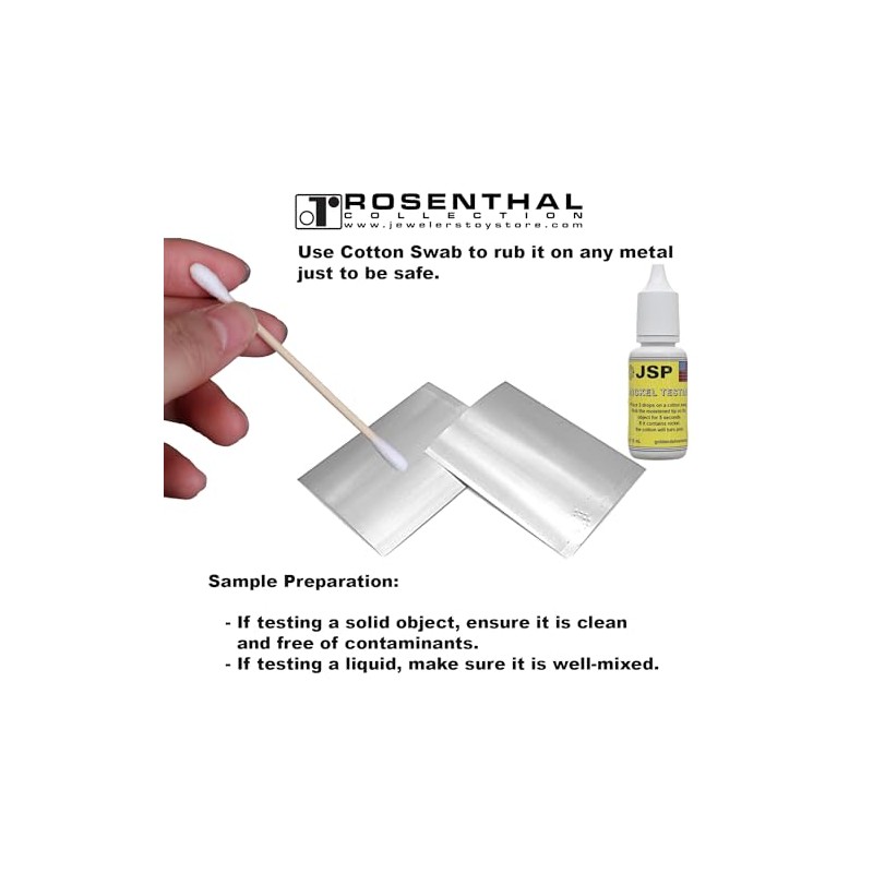 Jewelry-Grade Precision Nickel Testing Solution: Instant Detection at Your Fingertips