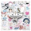 50PCS Wing Stickers for Computer,Luggage,Motorcycle,Water Bottle,Bumper,Bike,Laptop,Scrapbook,Suitcase,Cute Cool Wings of Angels