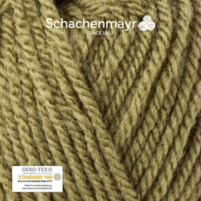 Schachenmayr Bravo 50 g avocado Hand-Knitting Yarn