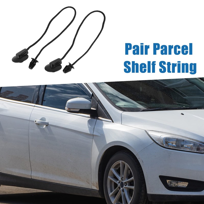 A ABSOPRO Rear Trunk Parcel Shelf String for Ford Focus