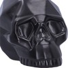 Nemesis Now Geometric Skull Money Box, Ceramic, Black