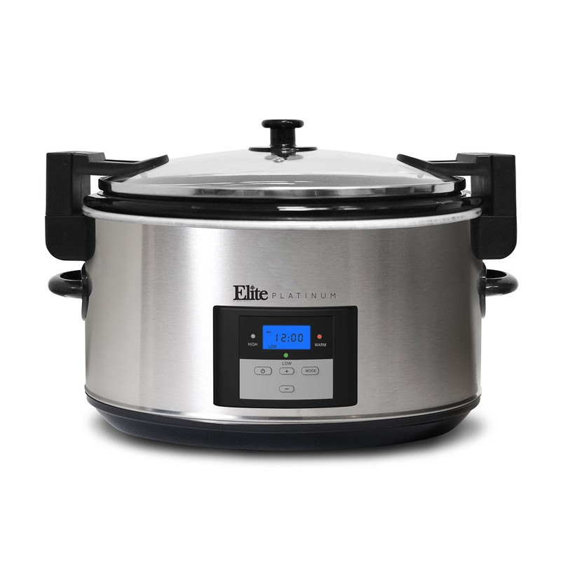 Maxi-Matic Elite Platinum MST-900VXD 8.5-Quart Stainless Steel Programmable Slow Cooker