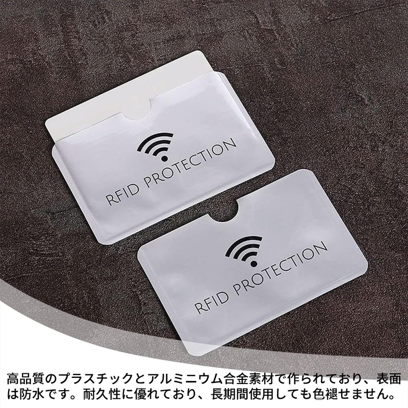 BLOOPIC IC Card Anti-Skimming Case Magnetic Shield Anti-Magnetic Card Case