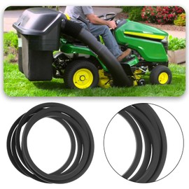Briny River 1Pc Lawn Mower Drive Belt Engine Belt Replacement M144044 Compatible with John Deere Belt M144044 FITS LT150 LT160 LT180 LT170 Black