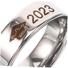 LALAFINA Graduation Season Ring Best Friends Birthday Metal Graduation Ring