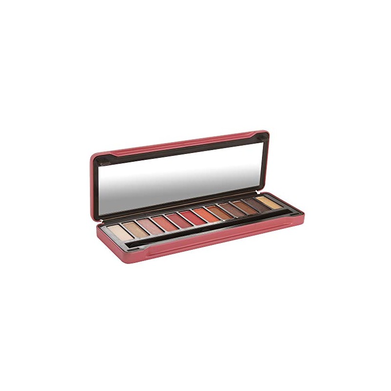 Paleta 12 Sombras Opacas y Metalicas, Roba Miradas, Peach, Paquete