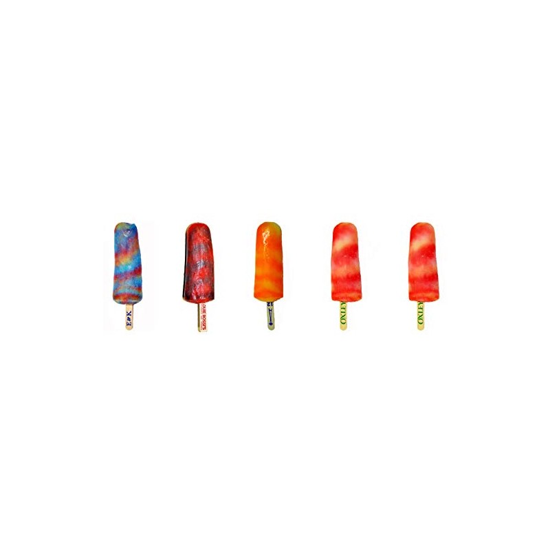 Perfectware Food Grade Popsicle Sticks-1000ct,Natural,4.5"