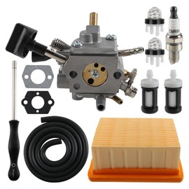 AUTOKAY 42831200601 Carburetor Kit Fits for STIHL BR800 BR800X BR800CE Leaf Blower, Replace 4283-120-0601 42831200601