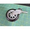 Shepherd Caster Pre30748zn-Nom 3" X 13/16" Rubber No-Matic Swivel Caster