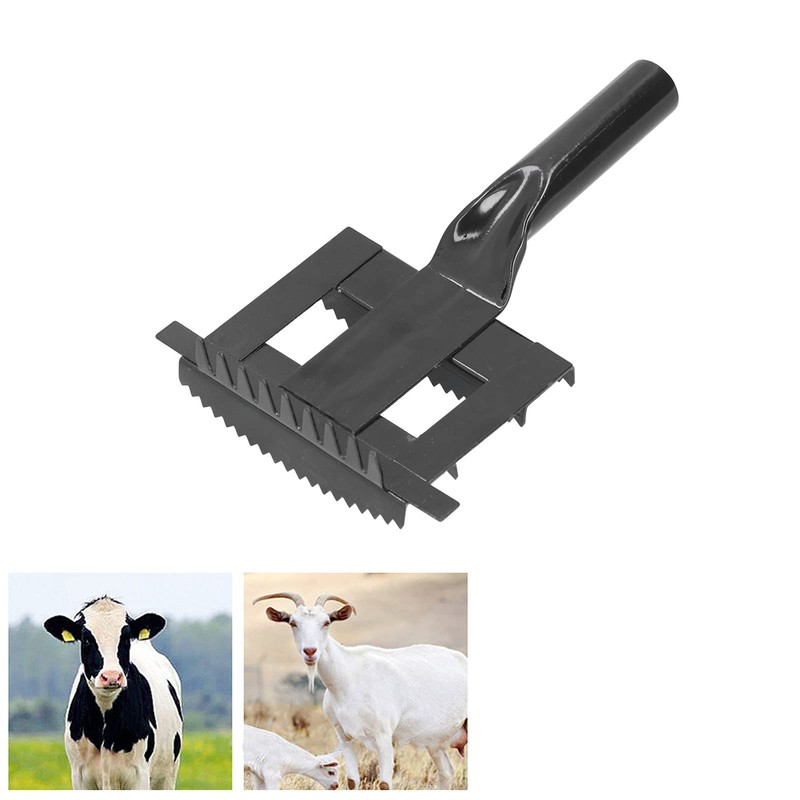 Cattle Cow Sheep Horse Hair Cleaning Slicker Brush Antipruritic Portable