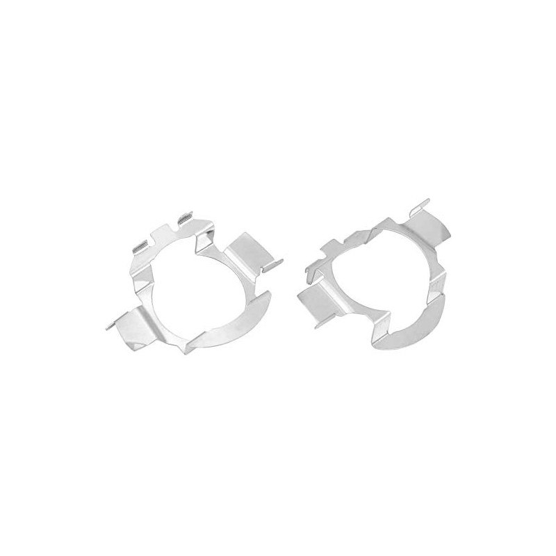 F Season 1 Pair H7 LED Car Headlight Bulb Adapters