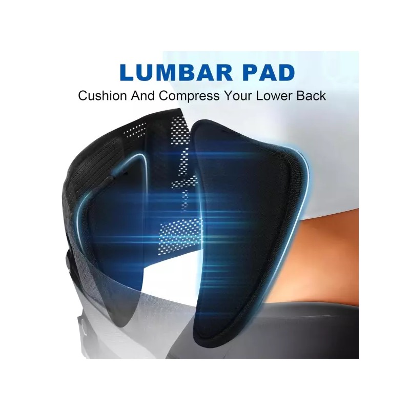 Back Brace 백 브레이스 - 척추 모양의 금속 곡면 패널과