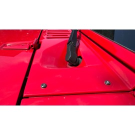 4ea Cowl Grille Torx Bolts Screws 6509190AA Fits Jeep Wrangler JK 2007-2018, 30, Black