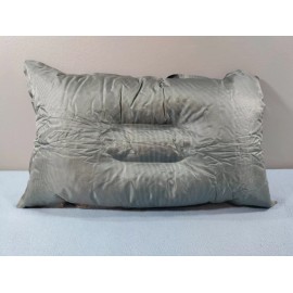 ONWEGO BLUE SELF-INFLATING TRAVEL PILLOW INFLATABLE CAMPING PILLOW 18" x 10" x 5"