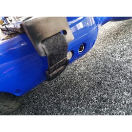 Pack of 2 Replacement Straps for Hover Kart HoverCart Straps Go Kart Seat Black