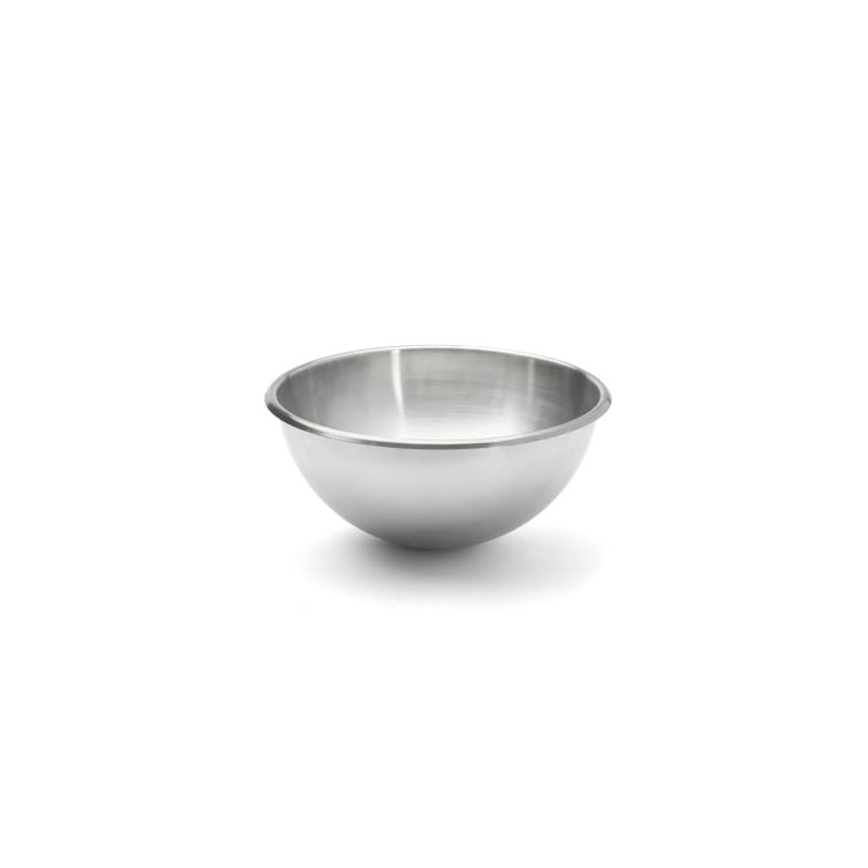 DE BUYER 3372.3 Schüssel 1/2 aus Edelstahl, Durchmesser 30 cm,