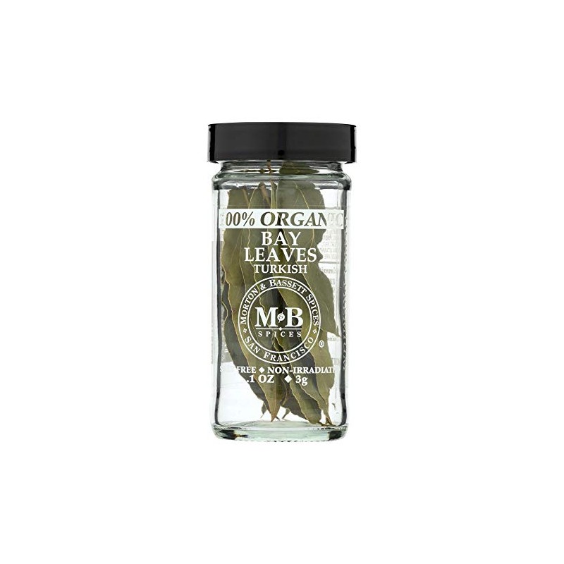 Morton & Bassett 100% Organic Bay Leaves Turkish | Whole