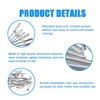 BESTYCHAO 150pcs 7 Sizes Aluminum Blind Rivets, Pop Rivets Assortment