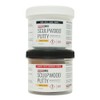 System Three SculpWood Putty Epoxy Wood Filler, 8 oz, Brown
