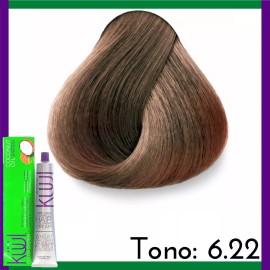 Kuul Tinte Tono 6.22 Rubio Oscuro Nacarado Intenso Tubo90g