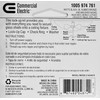 Commercial Electric Assorted Finish Lamp Lock-Up Cap Nut Kit