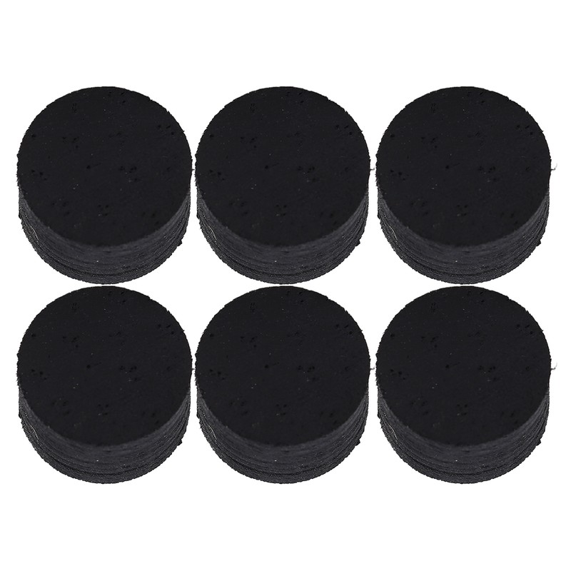 6pcs Pool Cue Tips Professional Multi Layers Billiard Pool Cue