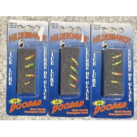 Hildebrandt 3 Packs 12 Total Pieces Hildebrandt Doodad Ice Fishing Jigs Size #12