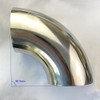 2.25Inch Exhaust Elbow Pipe 90 Degree Stainless Steel 304 (90Degree,