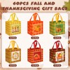 Chapou 60 Pcs Fall Bags - Reusable Autumn Non Woven