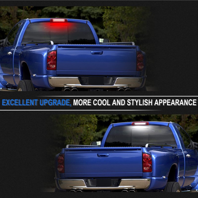 SHINEFIT LED 3rd Third Brake Light Replacement for Ram 1500