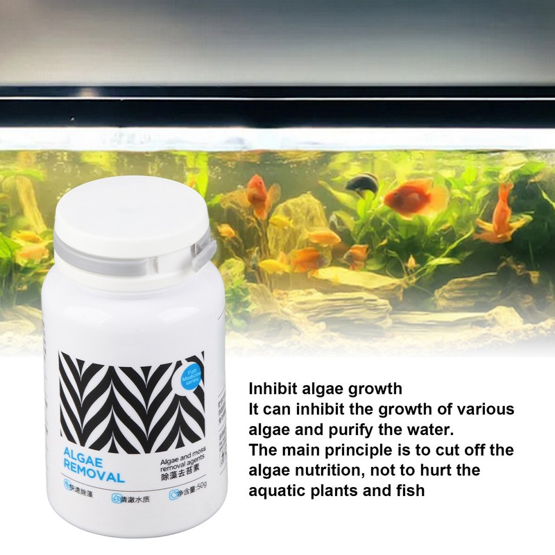 50g Algae Control Treatment Algae and Moss Removal Safe Algae