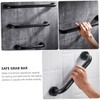 Gatuida 2pcs Non-Slip Grab Bar Set Sturdy Bathroom Shower Safety